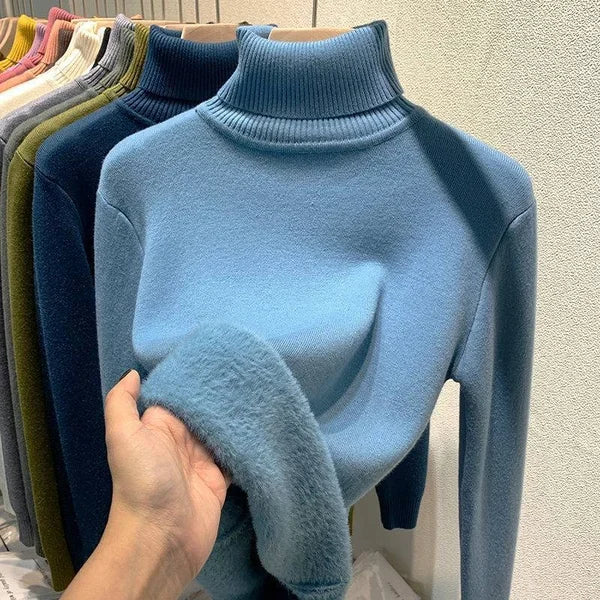 Col Roulé HEXGLAM™ - Laine Merinos et Doublure Polaire
