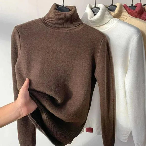 Col Roulé HEXGLAM™ - Laine Merinos et Doublure Polaire