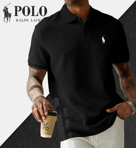 Men's Stylish Lapel Polo Shirt