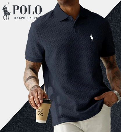 Men's Stylish Lapel Polo Shirt