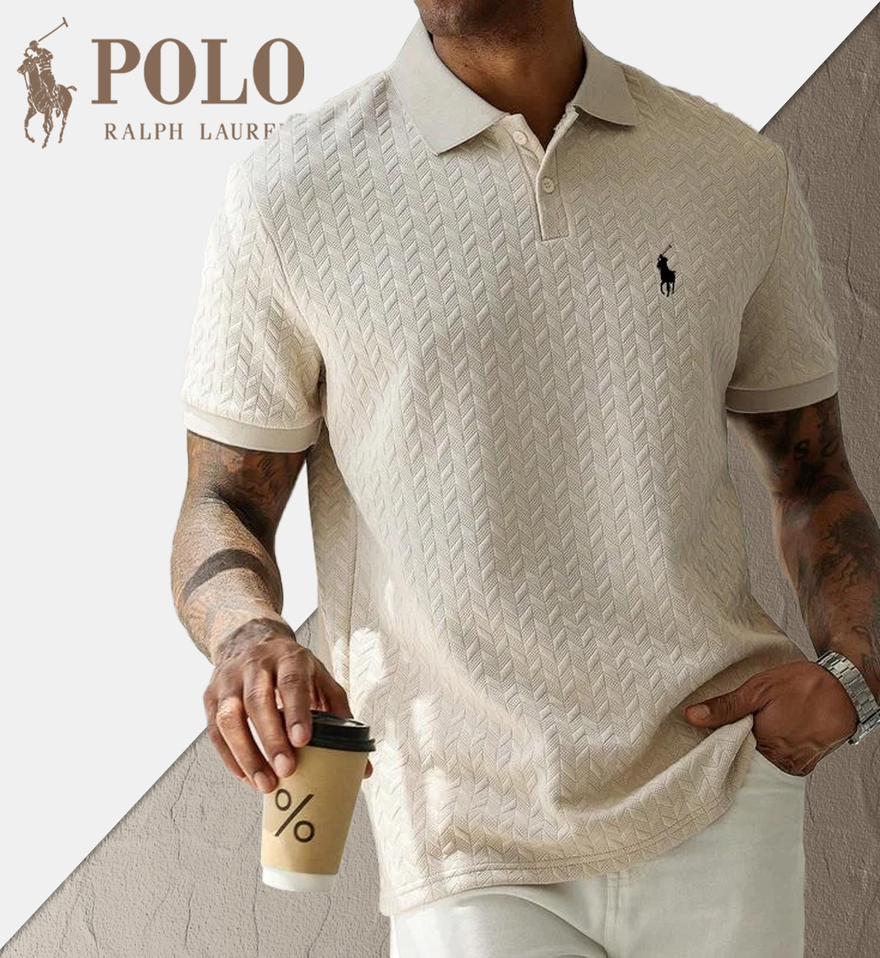 Men's Stylish Lapel Polo Shirt