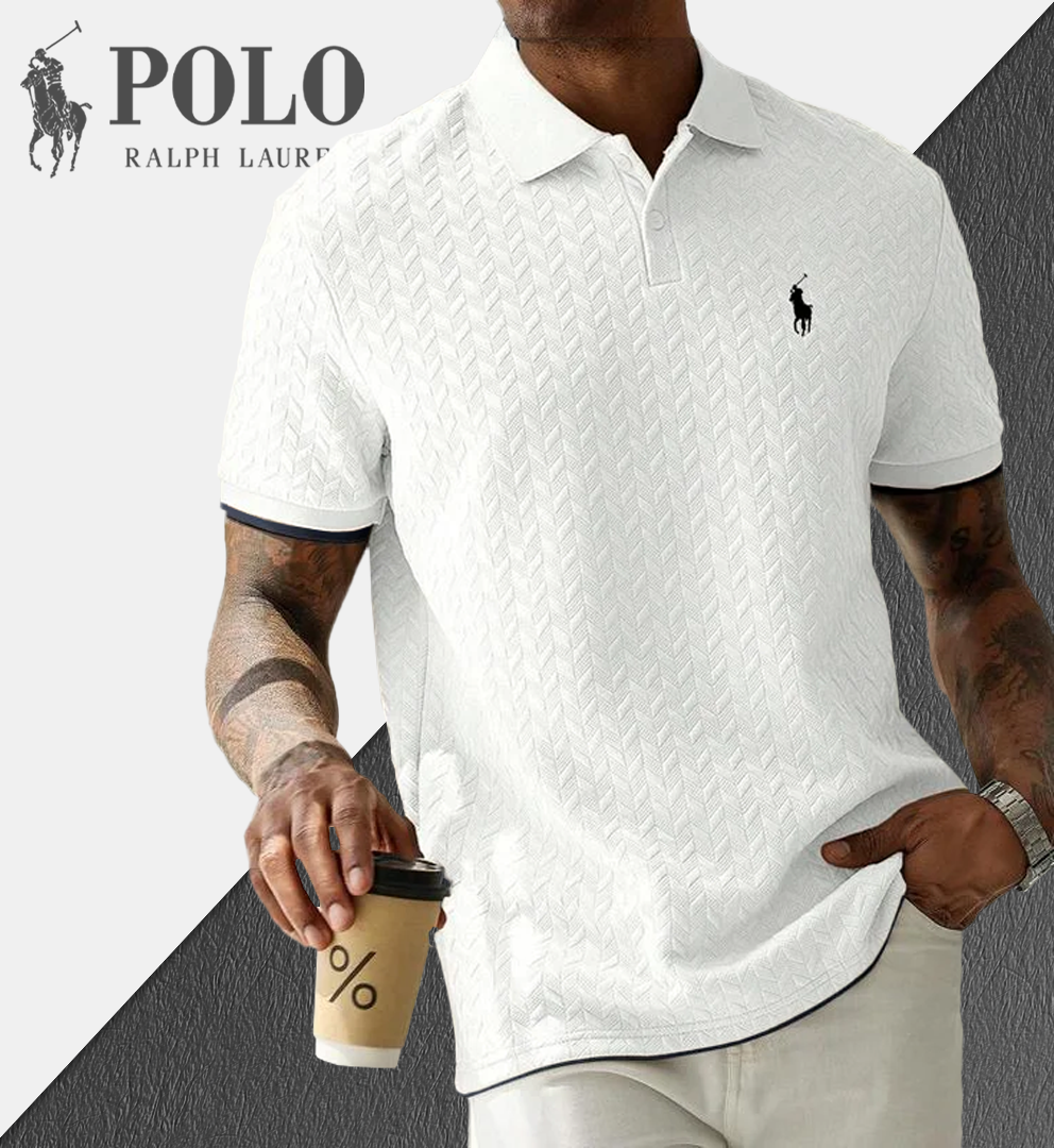Men's Stylish Lapel Polo Shirt